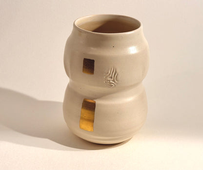 Vase boule - Touches d'Or